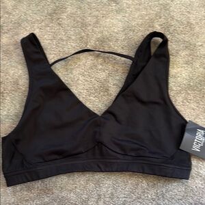 Victoria Sport Women's Black Bralette, size L, new!